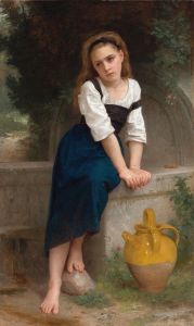 Orpheline À La Fontaine