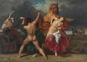Battle Of The Centaurs And The Lapiths