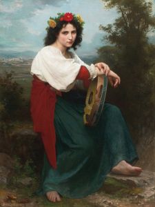 L’Italienne au Tambour de Basque