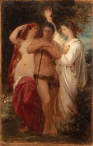 Etude pour Hercule à la croisée des chemins