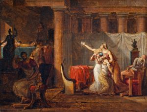 The Lictors Returning to Brutus the Bodies of his Sons. Study