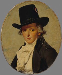 Portrait of Pierre Sériziat, David’s brother-in-law