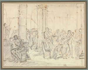 Study for The Lictors Bringing Brutus the Bodies of his Sons
