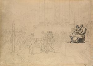 Study for the Execution of the Sons of Brutus