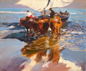 Vuelta De La Pesca. Playa De Valencia