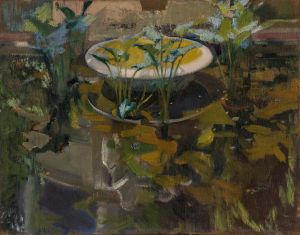 Jardin De La Casa Sorolla; Reflejo En ‘Fuente De Las Confidencias’