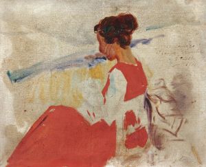 Sketch For Genoveva Segurola, Zarauz