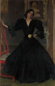Señora de Sorolla  in Black