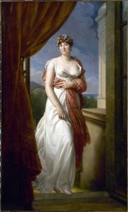 Portrait Of Theresia Cabarrus , Wife Tallien, Then Princess Of Caraman-Chimay