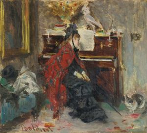 Woman At The Piano