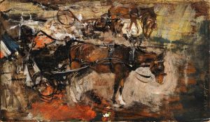 Carriage Horse, Avenue Trudaine, Paris, 14 July 1880
