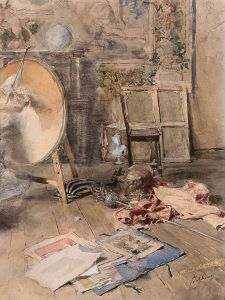 L’atelier de l’artiste