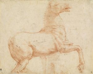 A Marble Horse on the Quirinal Hill