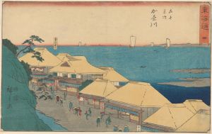 Kanagawa Yedo; House on River
