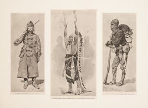 A United States trooper, The medicine-man’s signal, A United States infantry soldier