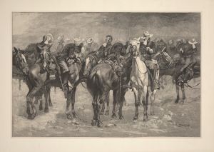 Cavalry in an Arizona Sand-storm