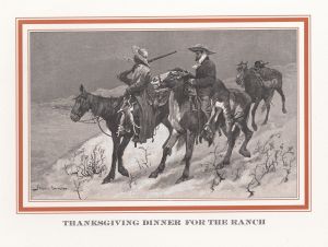 Thanksgiving dinner for the ranch