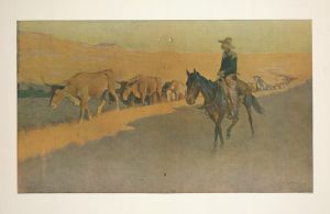 Trailing Texas Cattle