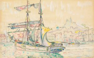 Marseille. Voilier