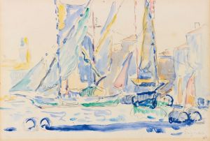 St. Tropez, Tartanes Au Port