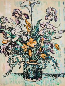 Bouquet  dans un vase d’André Metthey