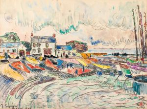 Groix, Le Nettoyage Des Voiles