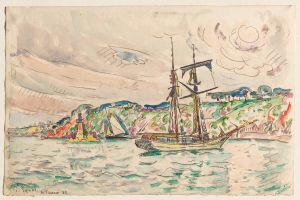 Ships near the Trieux River