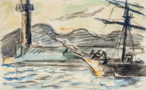 Saint-Tropez. Le phare et la jetée
