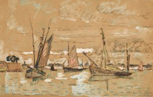 Bateaux à Honfleur