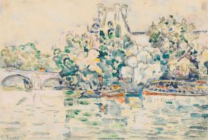 Paris, La Seine au Pont-Royal
