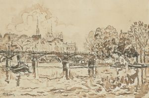 Paris. La passerelle des Arts