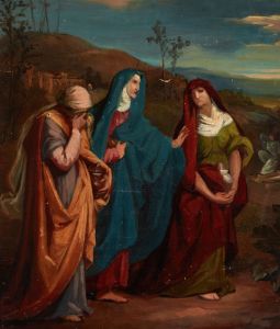 Sketch to the Painting ‘Three Marys Walking to Christ’s Tomb’