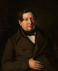 Portrait of Jakub Simmler, artist’s father