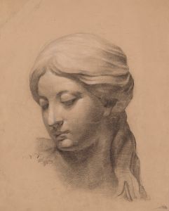 Female head, sculpture study