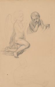 Studies of angels for the painting ‘The Immaculate Conception of the Blessed Virgin Mary’
