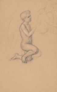 Study of angel for the painting ‘The Immaculate Conception of the Blessed Virgin Mary’