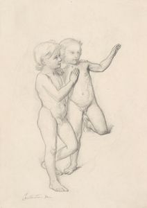 Study of angels for the painting ‘The Immaculate Conception of the Blessed Virgin Mary’