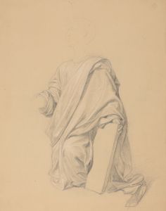 Study of Moses’ robes for the painting ‘The Immaculate Conception of the Blessed Virgin Mary’