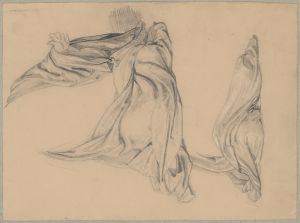 Study of the Robe of St Matthias to the Painting ‘Martyrdom of St Matthias’