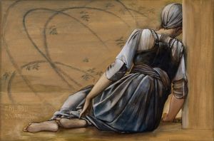 The Briar Rose Series – Study for ‘The Garden Court’ II