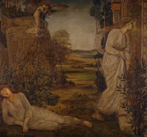 Zephyrus Bearing Psyche to the Mountain