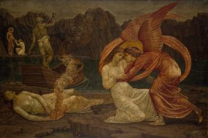 Psyche receiving the Casket from Proserpine