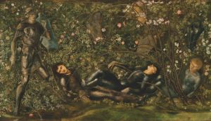 The Prince entering the Briar Wood