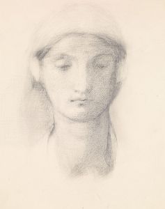 Female – Head Study from an Italian Model