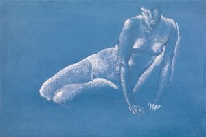 Sketchbook – Nude Study of Medusa for ‘The Death of Medusa I’