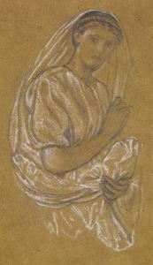 St Theophilus and the Angel – Study of a Court Lady