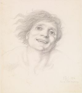 The Car of Love or Love’s Wayfaring – Study of a Man’s Head