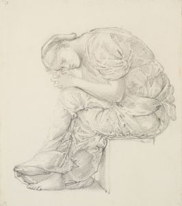 The Lament – Study for the Figure on the Right