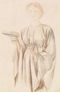The Rose Garden – Study of Georgiana Burne-Jones