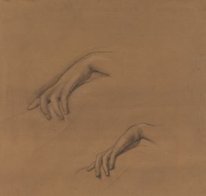 Studies for a Hand in The Godhead Fires